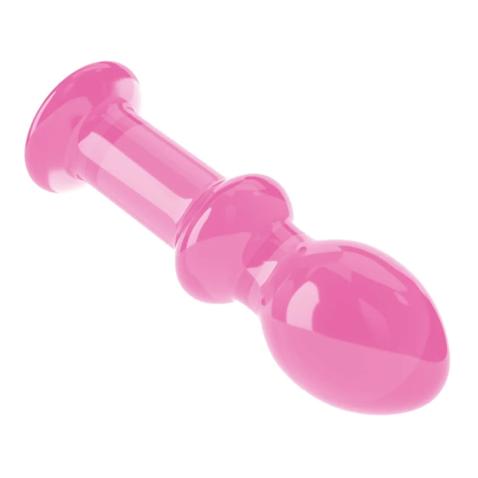 4.5" Glass Romance Pink