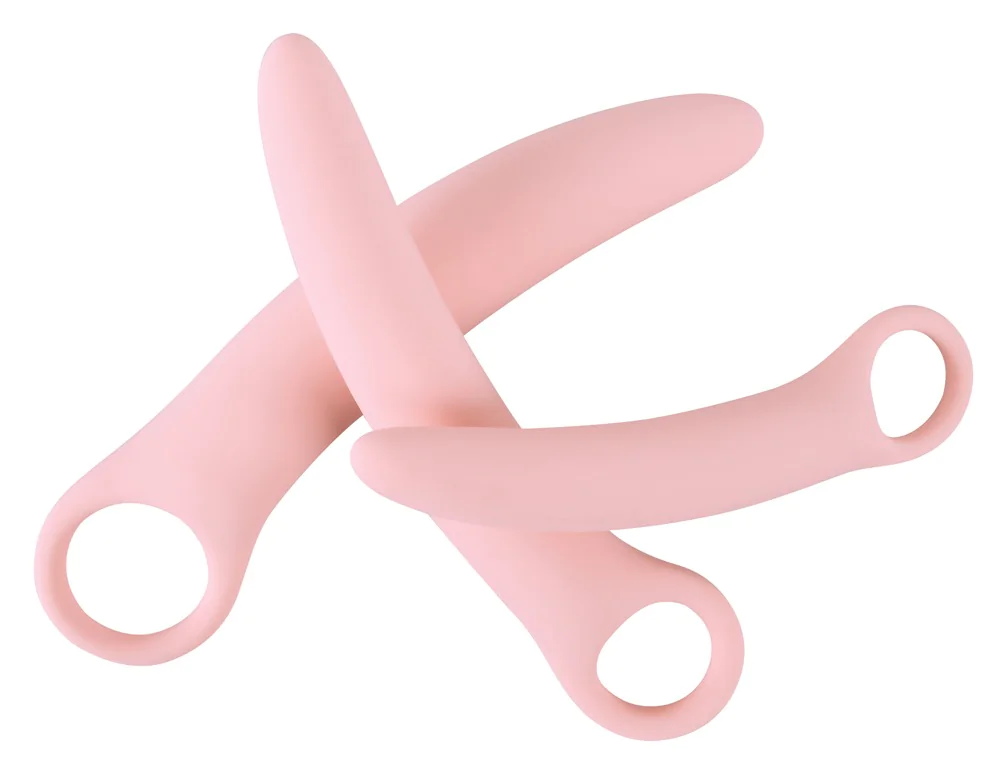 SMILE - Vaginal Trainers - dildó szett - pink (3 részes)