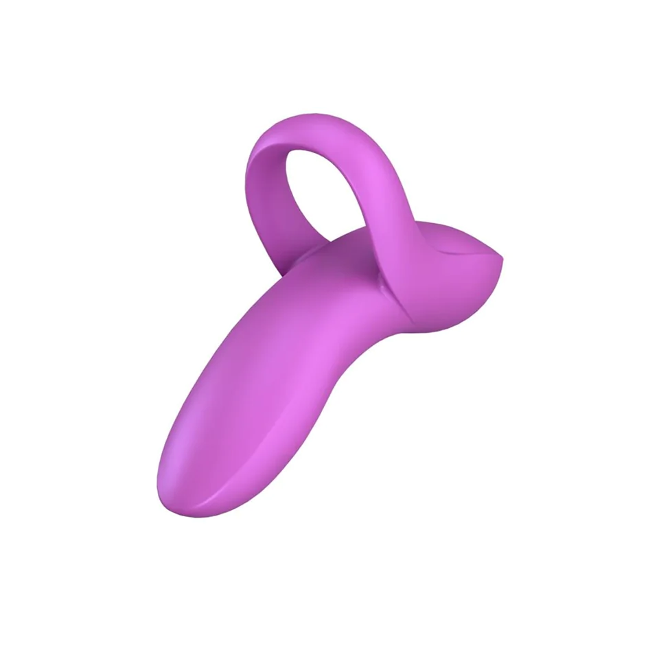 Satisfyer Bold Lover - akkus, vízálló ujj vibrátor (pink)