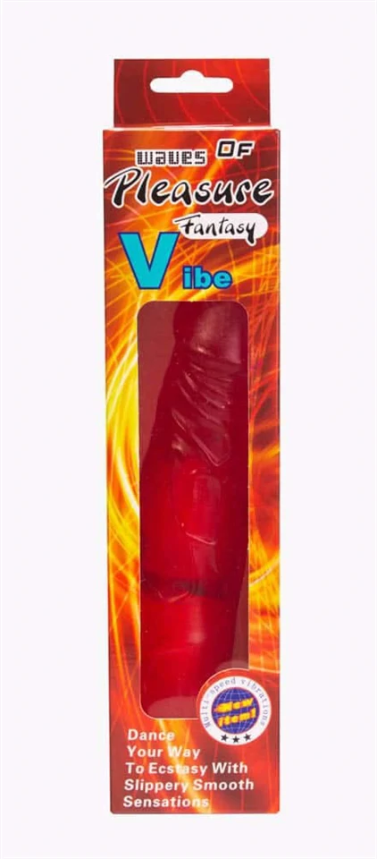 Waves of Pleasure Fantasy Vibe Red