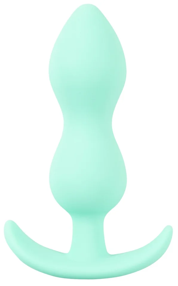 Cuties Mini Butt Plug - szilikon anál dildó - menta (2,8cm)