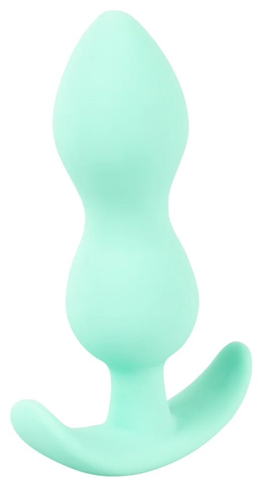 Cuties Mini Butt Plug - szilikon anál dildó - menta (2,8cm)