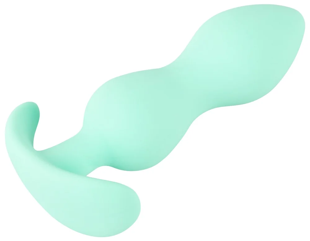 Cuties Mini Butt Plug - szilikon anál dildó - menta (2,8cm)