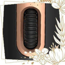 Vibeconnect Heating AV Wand - akkus, melegítős masszírozó vibrátor (fekete)