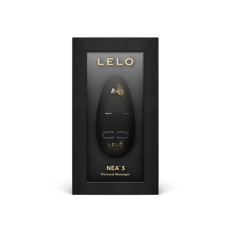LELO Nea 3 - akkus, vízálló csikló vibrátor (fekete)