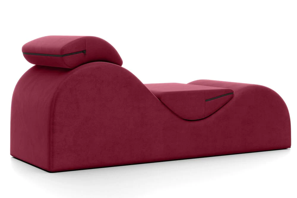 Liberator Esse Lounger - variálható szexágy - 3 részes (bordó)