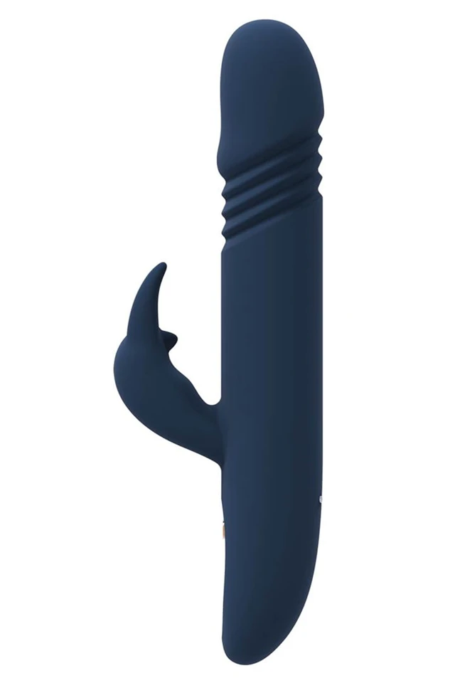Goddess Zephyros - akkus, vízálló, csiklókaros lökő vibrátor (kék)