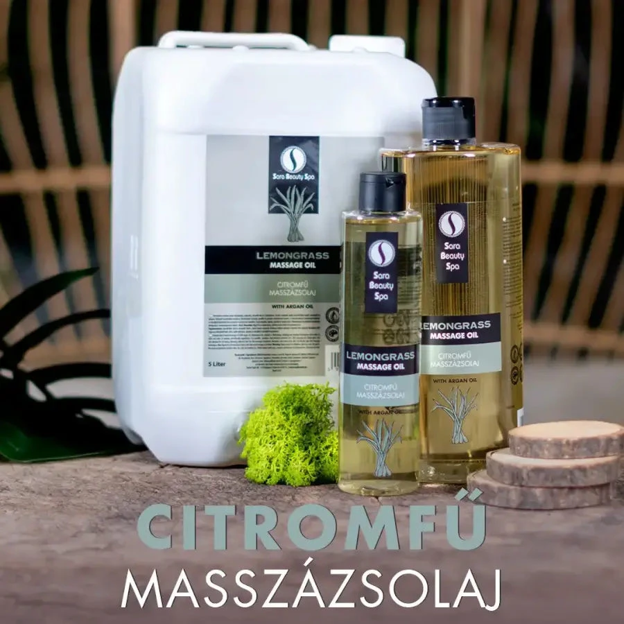 Citromfű masszázsolaj - 1000ml - Sara Beauty Spa