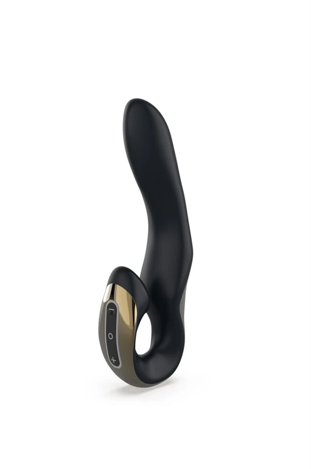 Zini Roae SE Three-way Pleasure Vibrator Black Gold