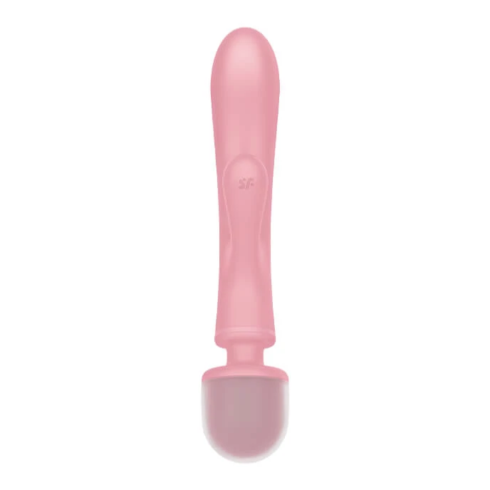 Satisfyer Triple Lover - G-pont és masszírozó vibrátor (pink)