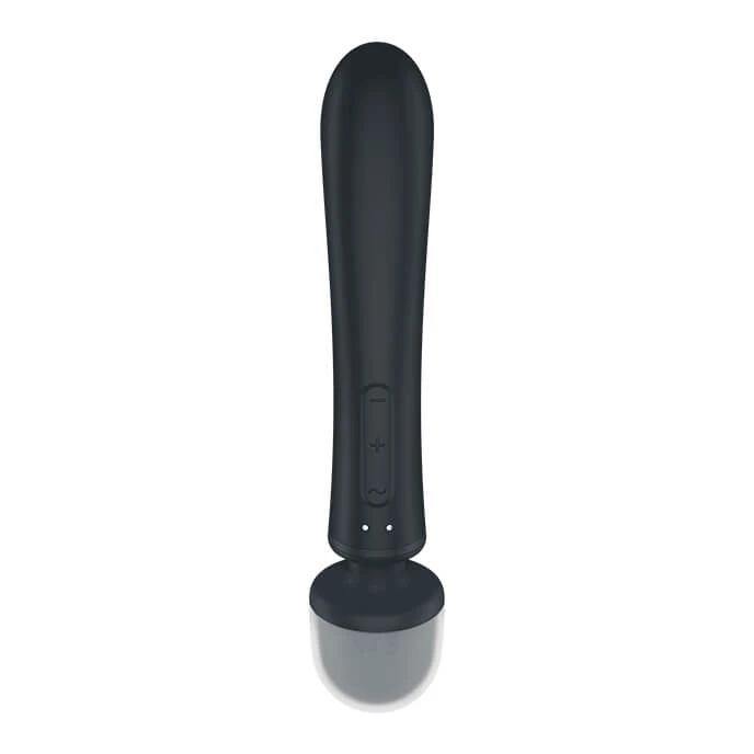 Satisfyer Triple Lover - G-pont és masszírozó vibrátor (ezüst)