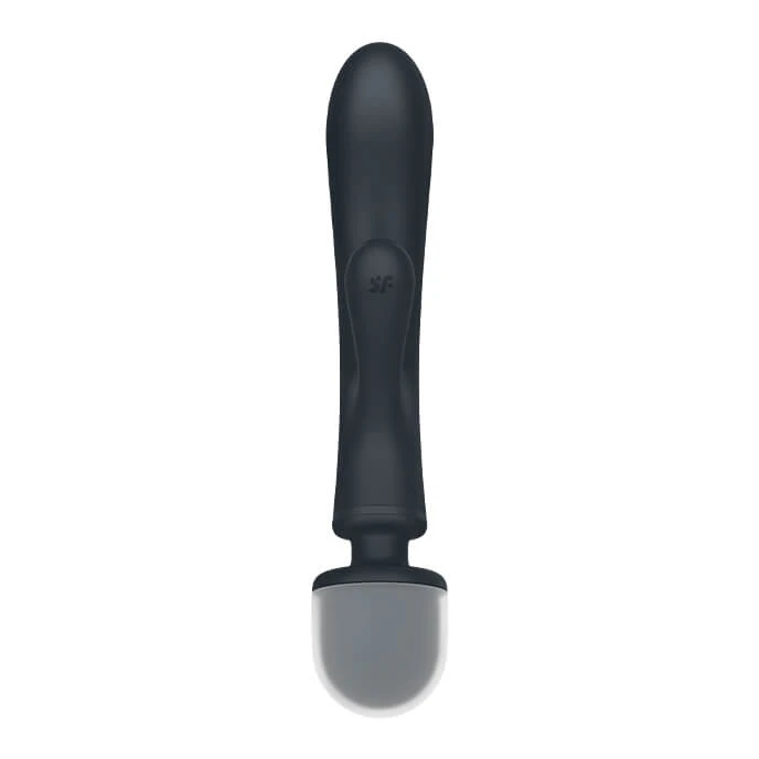 Satisfyer Triple Lover - G-pont és masszírozó vibrátor (ezüst)