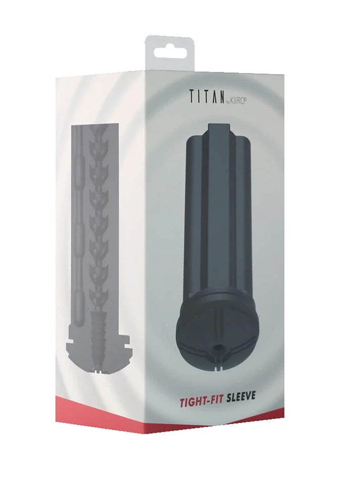 Kiiroo Titan Tight - maszturbátor betét (fekete)