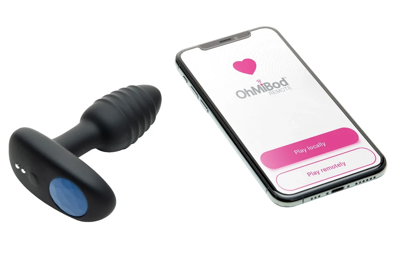 Kiiro Ohmibod Lumen - interaktív prosztata vibrátor (fekete)