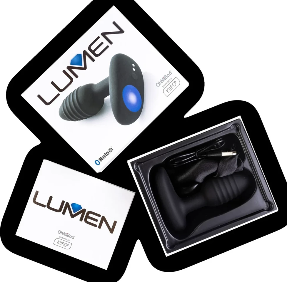 Kiiro Ohmibod Lumen - interaktív prosztata vibrátor (fekete)