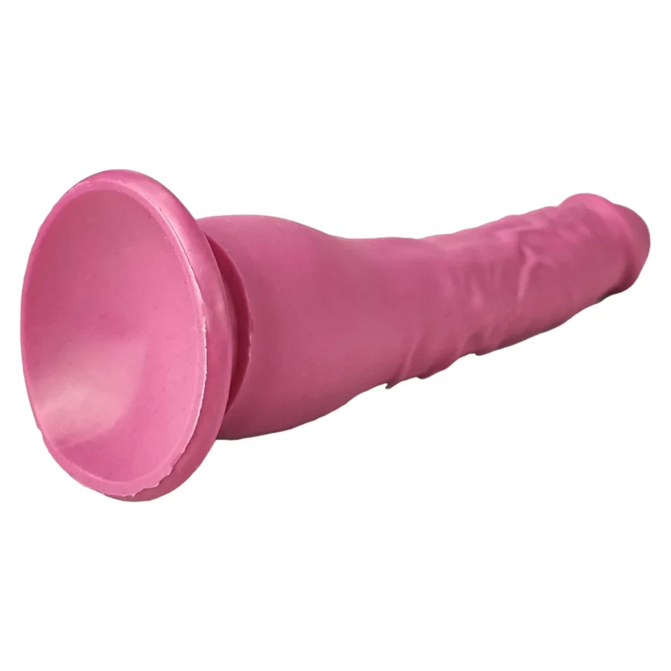 OgazR Optimus - tapadótalpas élethű dildó - 22 cm (pink)