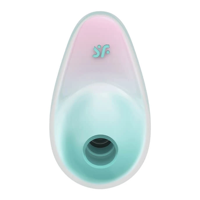 Satisfyer Pixie Dust - akkus léghullámos csiklóizgató (menta-pink)