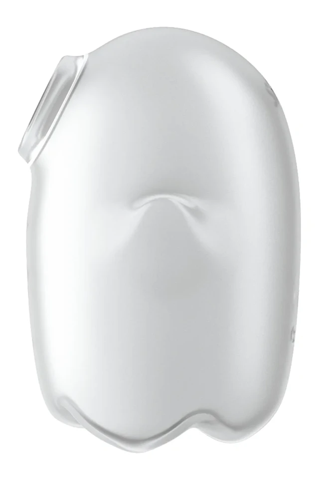 Satisfyer Glowing Ghost - világító léghullámos csiklóizgató (fehér)