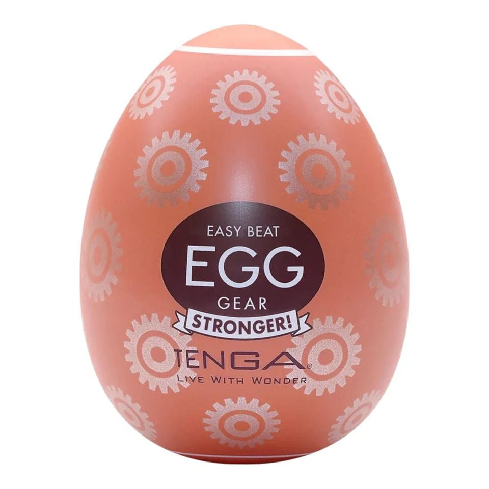 TENGA Egg Gear Stronger - maszturbációs tojás (6db)