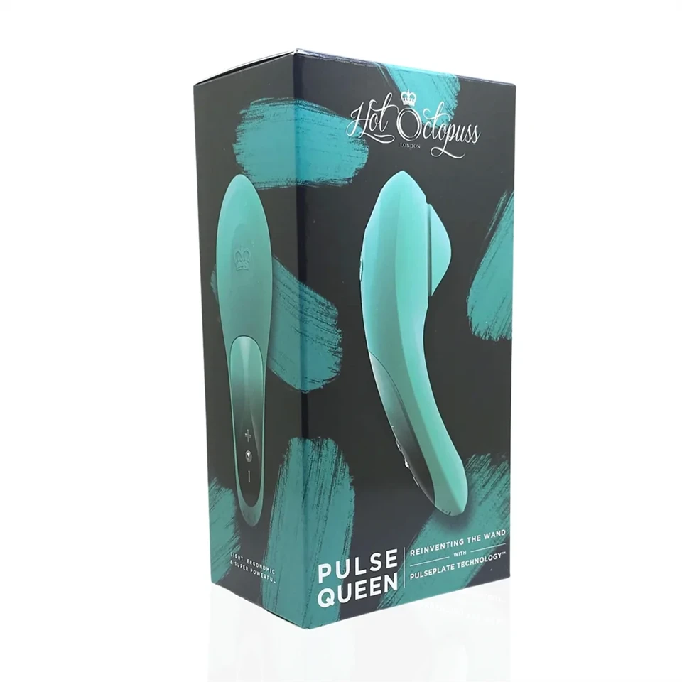 Pulse Queen - akkus, vízálló csiklóvibrátor (zöld)