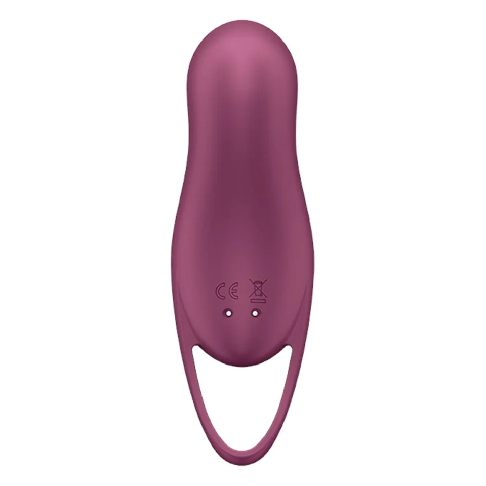 Satisfyer Pocket Pro 1 - akkus, léghullámos csiklóizgató (lila)