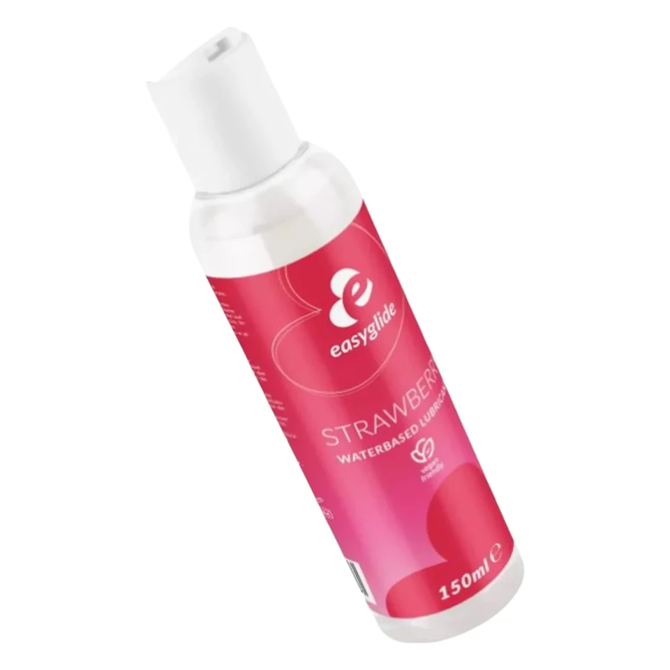 EasyGlide - ízesített vízbázisú síkosító - eper (150 ml)