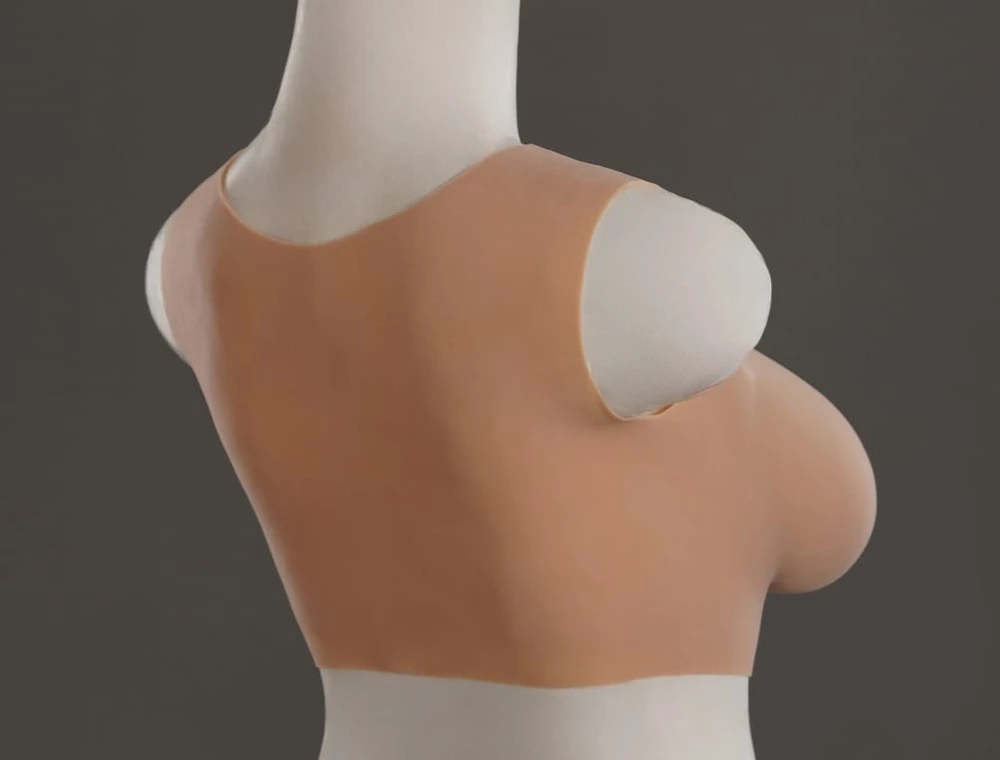 Realistic silicone breastplate C Cup