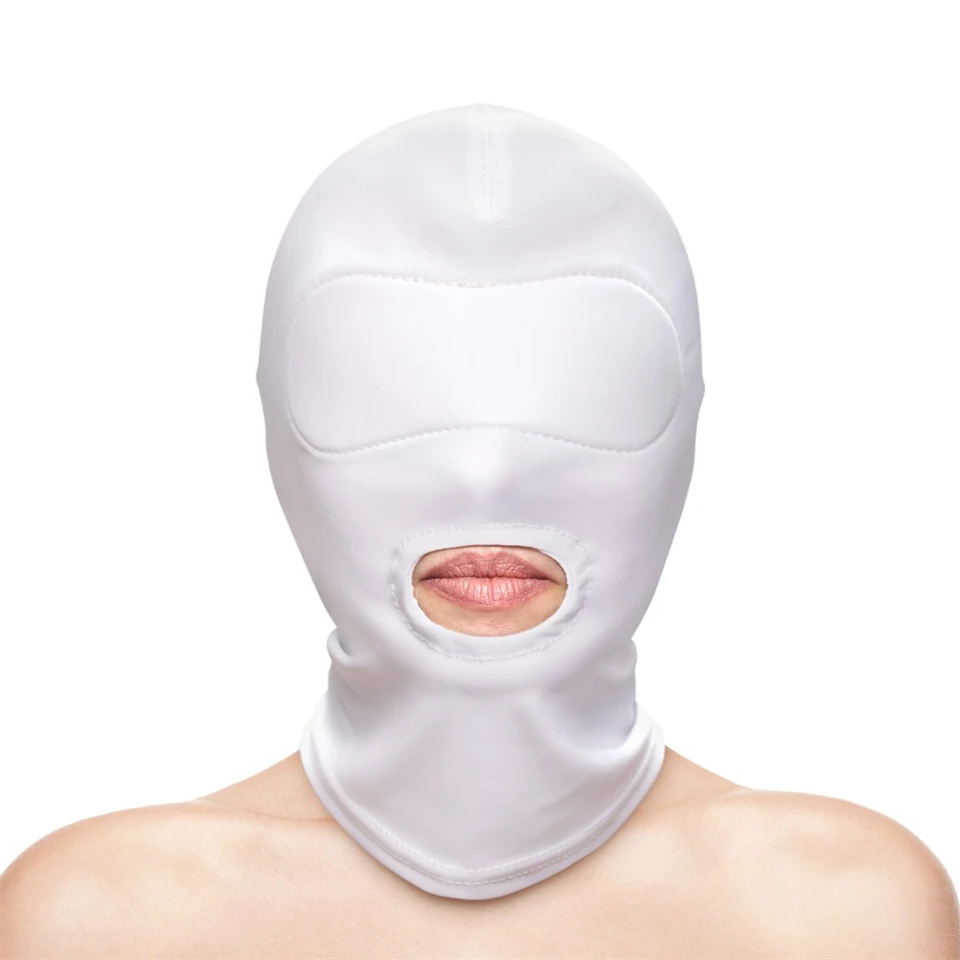 Fetish & Fashion - Mouth Hood - White - Alternate Package