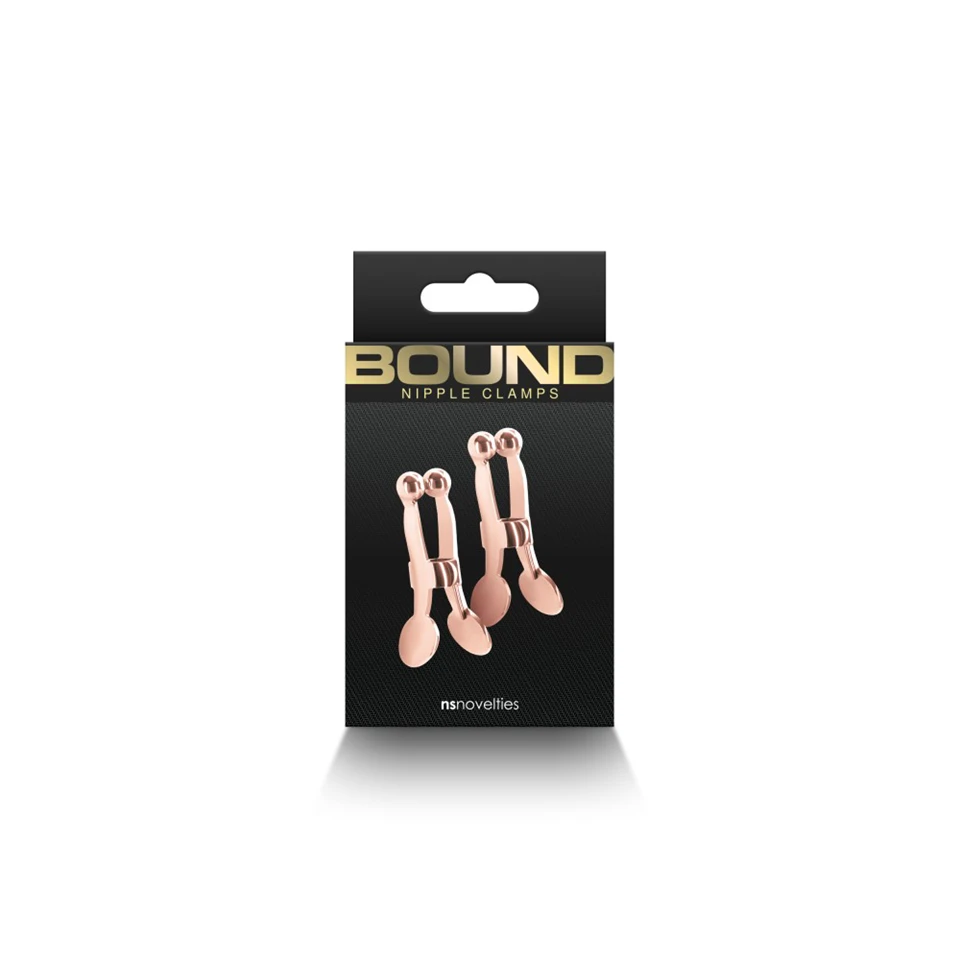 Bound - Nipple Clamps - C1 - Rose Gold