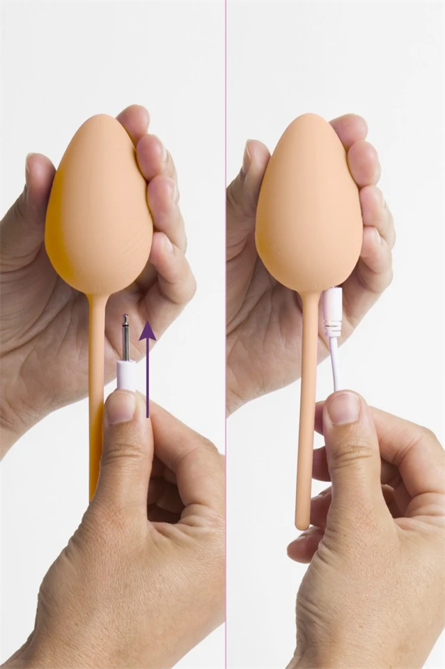 EGG VIBRATOR ODETTE - Peach