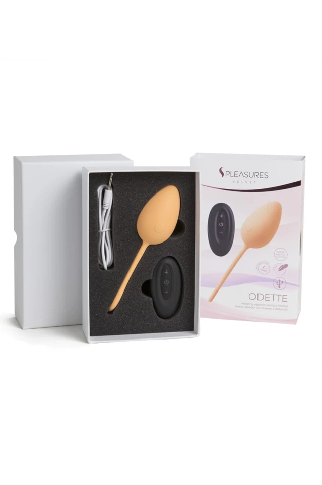 EGG VIBRATOR ODETTE - Peach