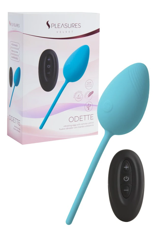 EGG VIBRATOR ODETTE - Turquoise