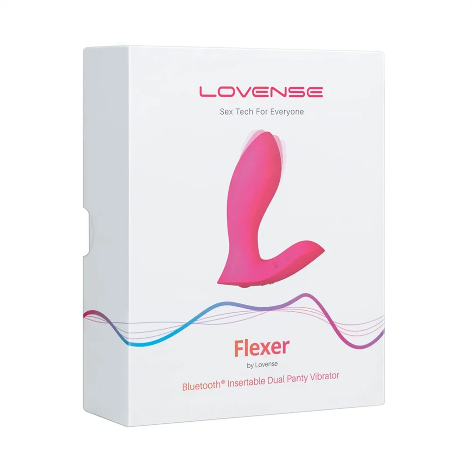 LOVENSE Flexer Panty - akkus 2in1 vibrátor (pink)