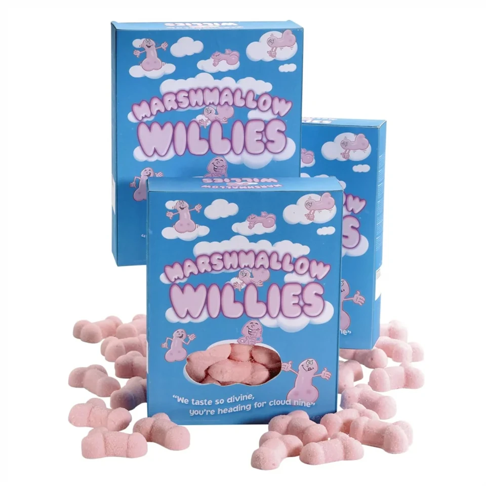 Marshmallow - pillecukor fütyi - pink