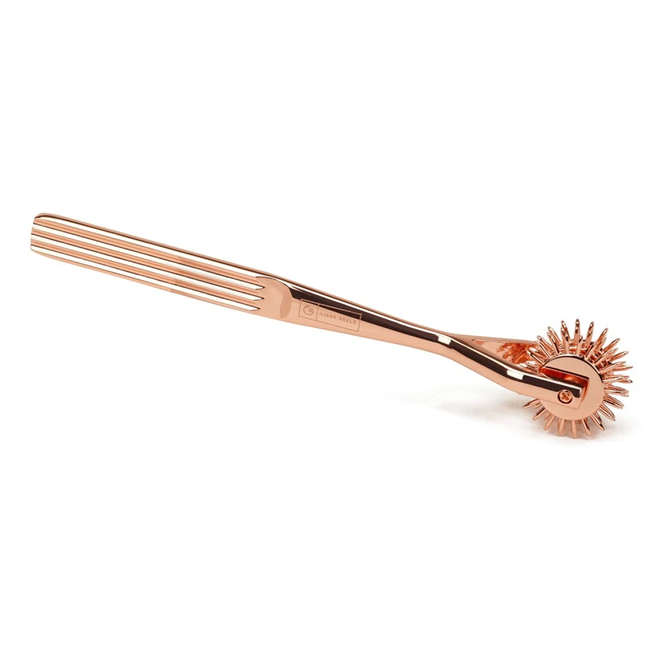 Three-Row Wartenberg Pinwheel Rose Gold