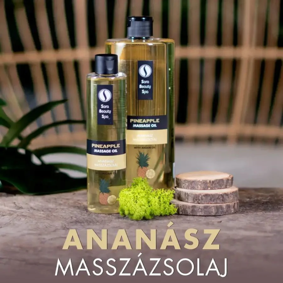 Ananász masszázsolaj - 250ml - Sara Beauty Spa