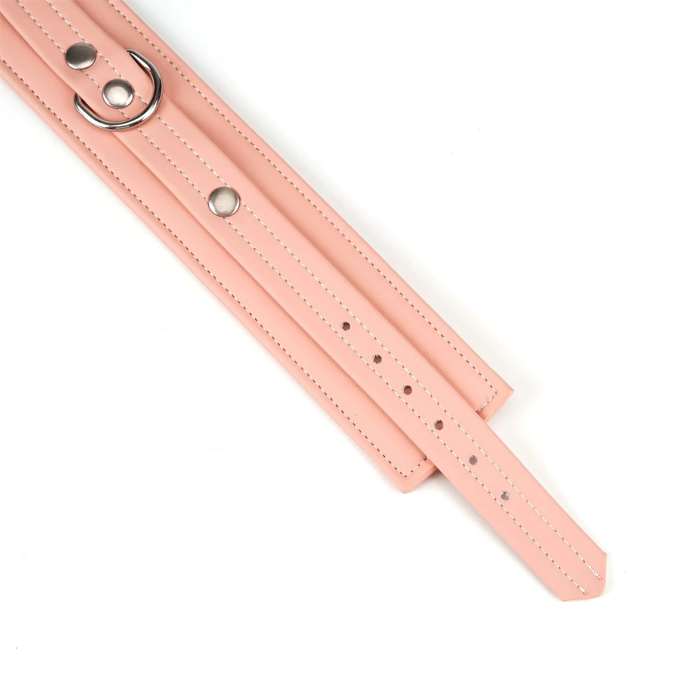 Pink Organosilicon Ankle Cuffs