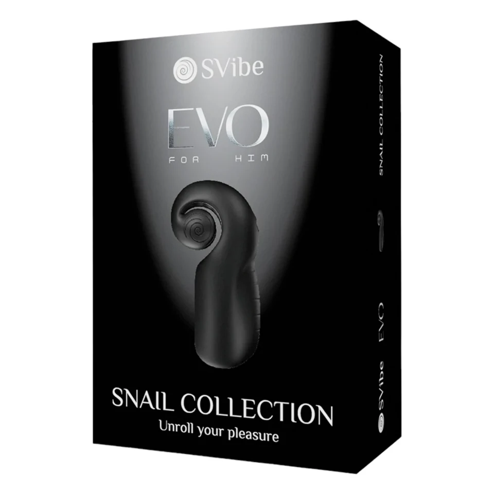 SVibe EVO - vízálló, akkus maszturbátor (fekete)