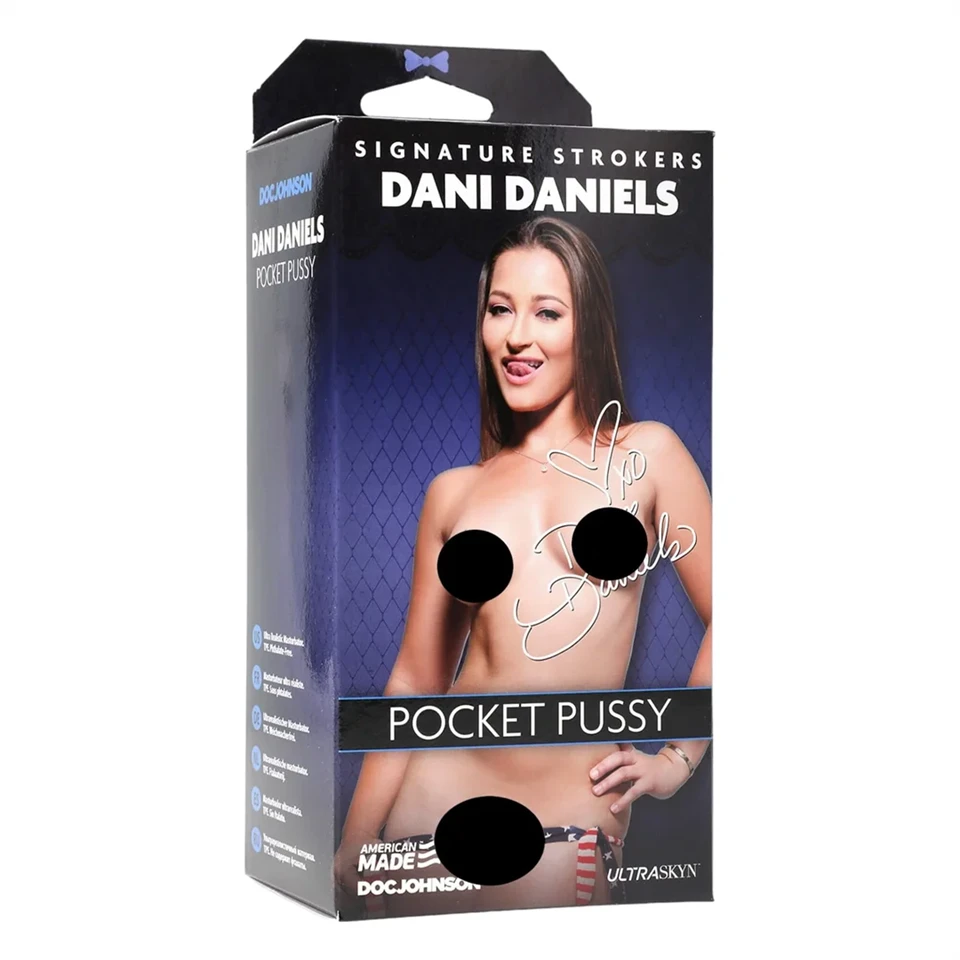 Doc Johnson Dani Daniels - élethű Ultraskyn műpunci (natúr)