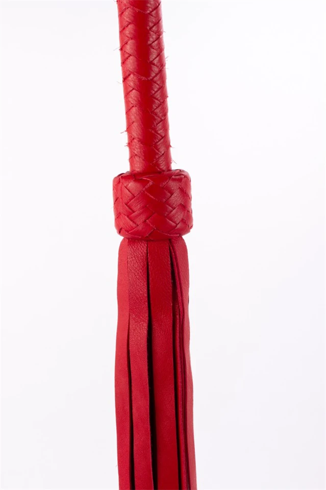 Softy Handle Calf Leather Tails Red