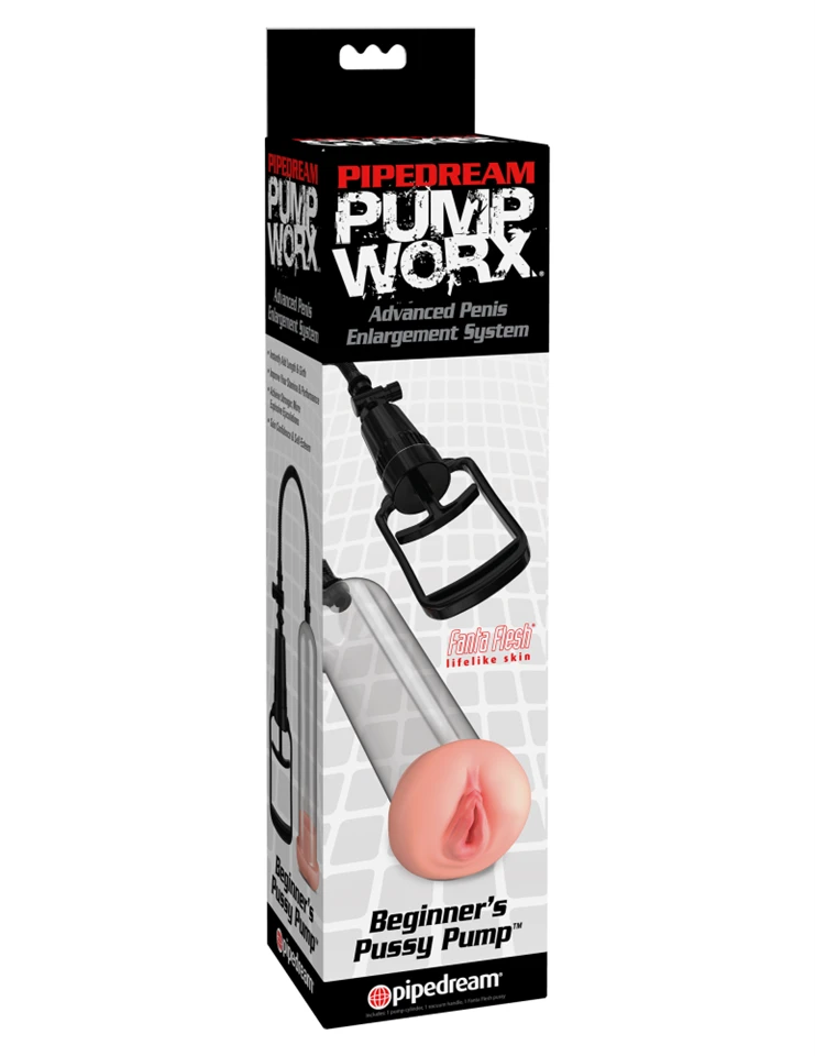 Beginner's Pussy Pump Clear/Light/Black