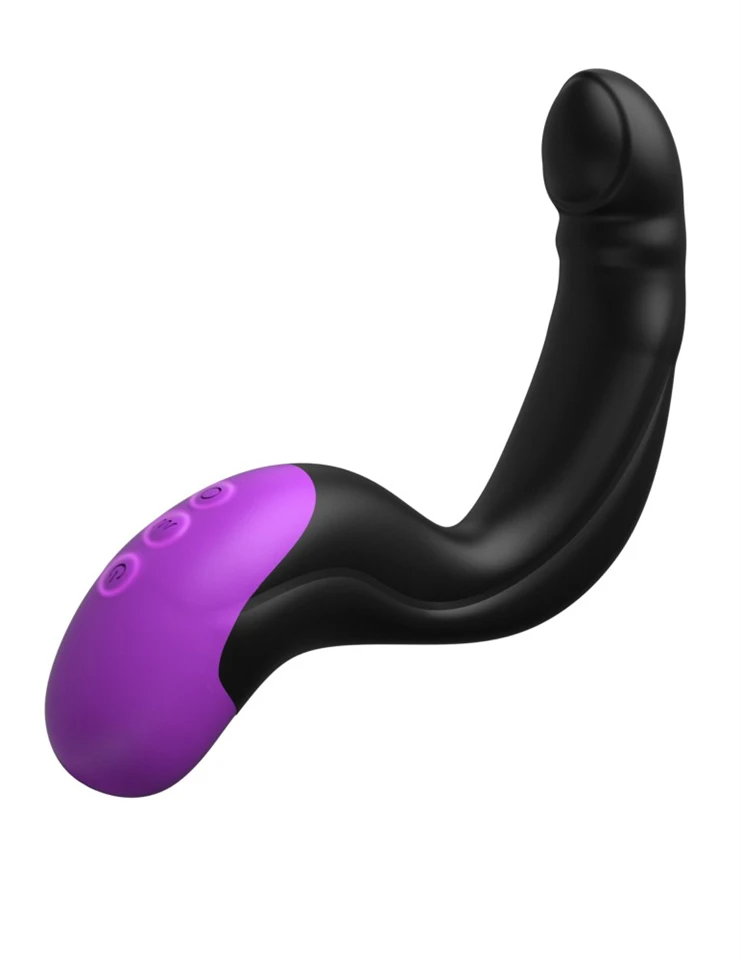 Hyper-Pulse P-Spot Massager Black/ Purple