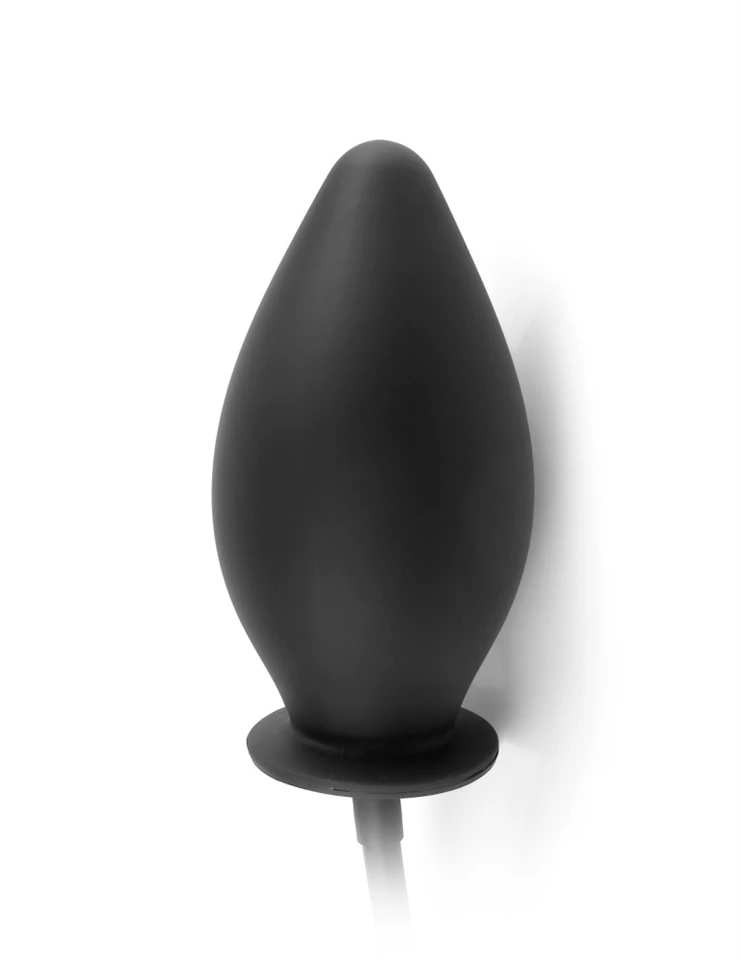 Inflatable Silicone Plug  Black