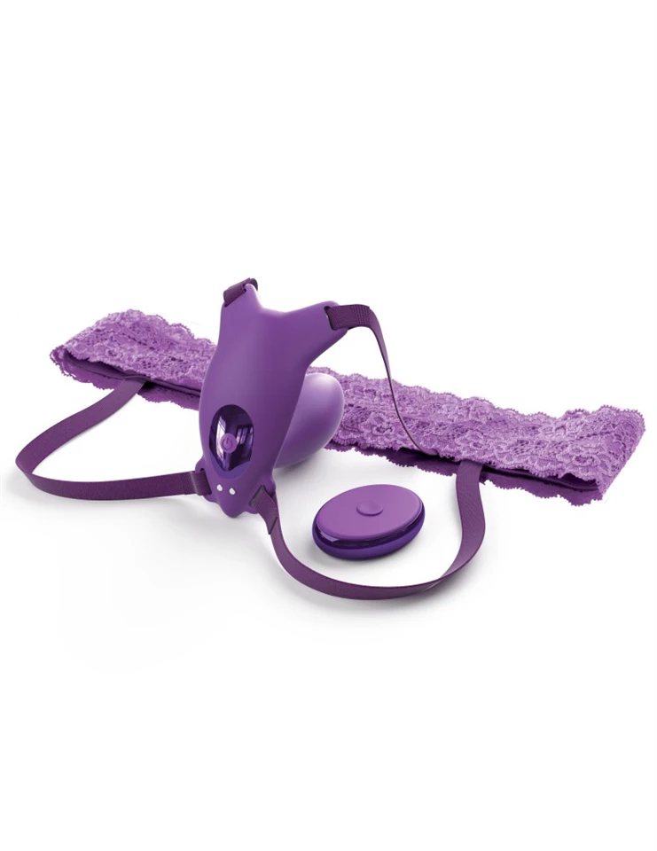 Ultimate G-Spot Butterfly Strap-On Purple