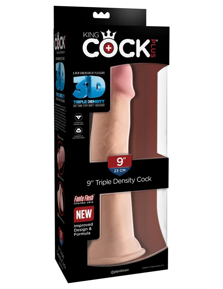 9" Triple Density Cock Light