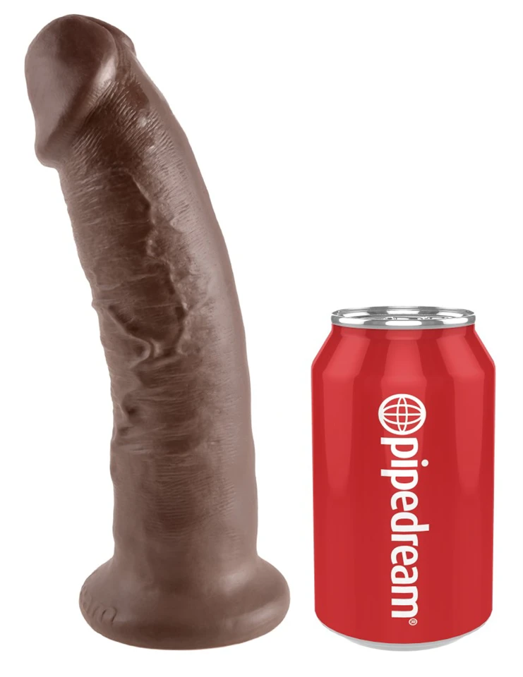 9" Cock  Brown