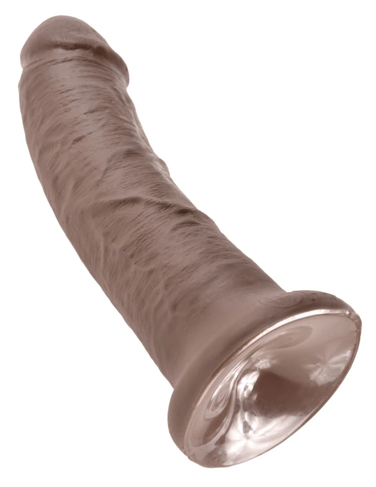 8" Cock  Brown