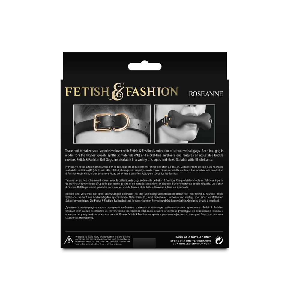 Fetish & Fashion - Roseanne - Black - Alternate Package