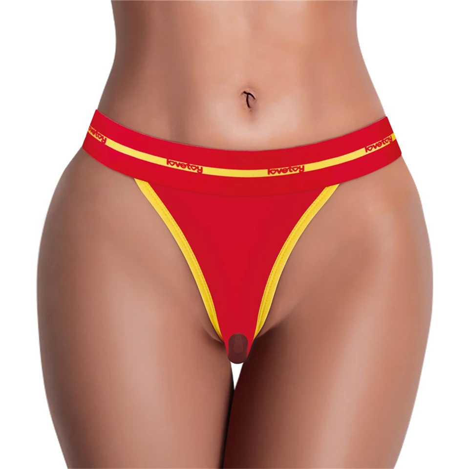 Printed Vibrating Sexy Panties XS/S (24 - 27 inch waist)