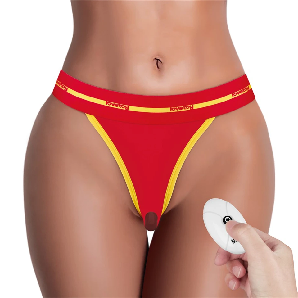 Printed Vibrating Sexy Panties XL/2XL (34 - 38 inch waist)